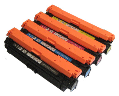 Compatible for HP 307A CE740A Toner Set, B/C/M/Y
