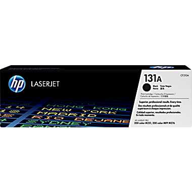 HP 131A CF210A OEM Toner Cartridge, 1600 pages, Black