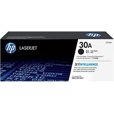 HP 30A CF230A OEM Toner Cartridge, 1600 pages, Black