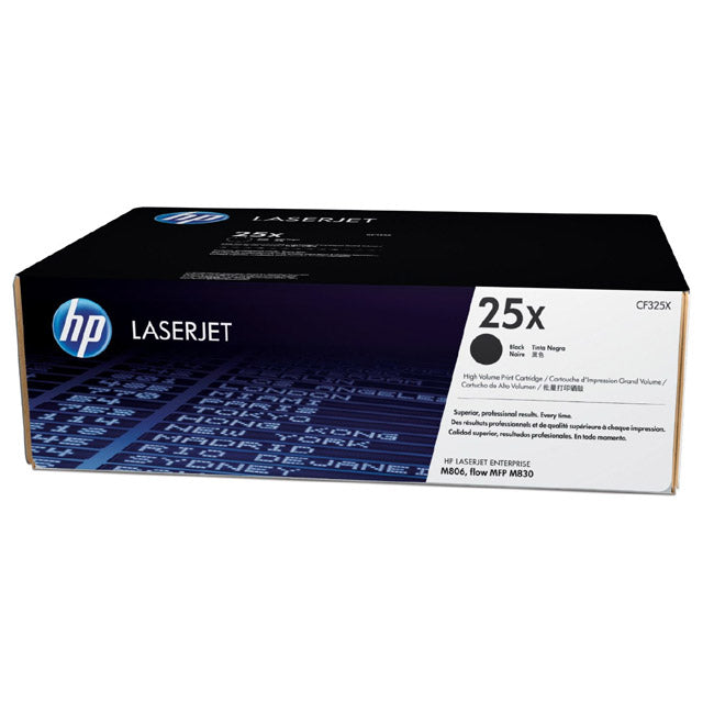 HP 25X CF325X OEM HY Toner Cartridge, 34500 pages, Black