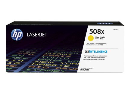 HP 508X CF362X OEM HY Toner Cartridge, 9500 pages, Yellow