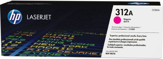 HP 312A CF383A OEM Toner Cartridge, 2700 pages, Magenta