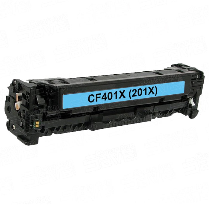 Compatible for HP 201X CF401X HY Toner Cartridge, 2300 pages, Cyan