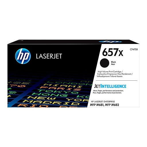 HP 657X CF470X OEM HY LaserJet Toner Cartridge, 28K Pages, Black