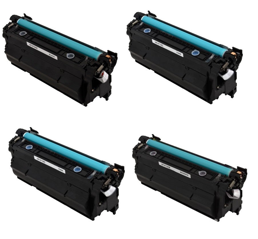 Compatible for HP 657X HY Toner Set, B/C/M/Y