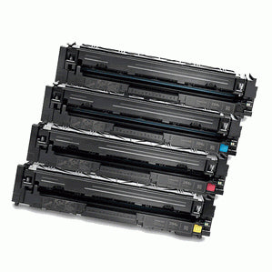 Compatible for HP 202A CF500A Toner Set, B/C/M/Y