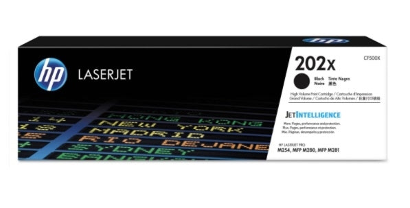 HP 202X CF500X OEM HY Toner Cartridge, 3.2K Pages, Black