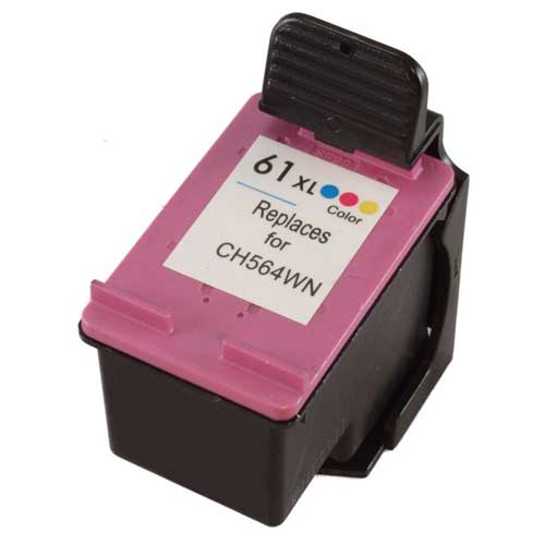 Compatible for HP 61XL CH564WN HY Ink Cartridge, 330 pages, Tri-Color