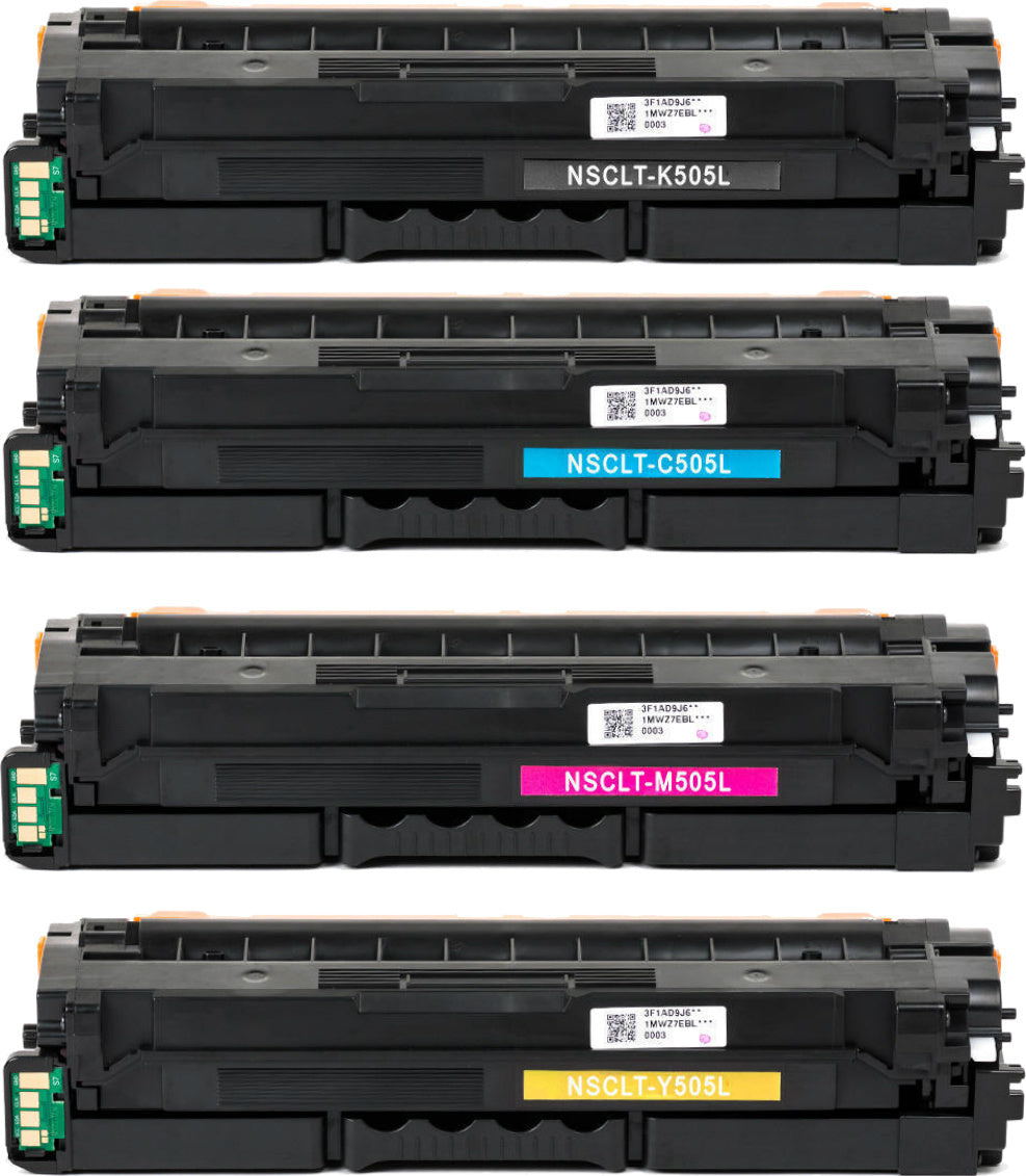 Compatible for CLT505 HY Toner Set, B/C/M/Y