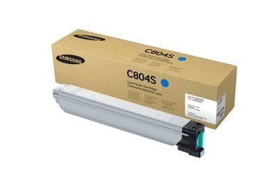 Samsung CLTC804S OEM Toner Cartridge, 15K pages, Cyan