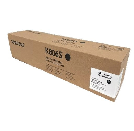Samsung CLT-K806S / SS595A OEM Toner Cartridge, 45k Pages, Black