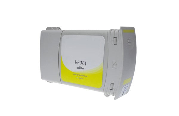Compatible for HP 761 CM992A InkJet Cartridge, 400 mL, Yellow