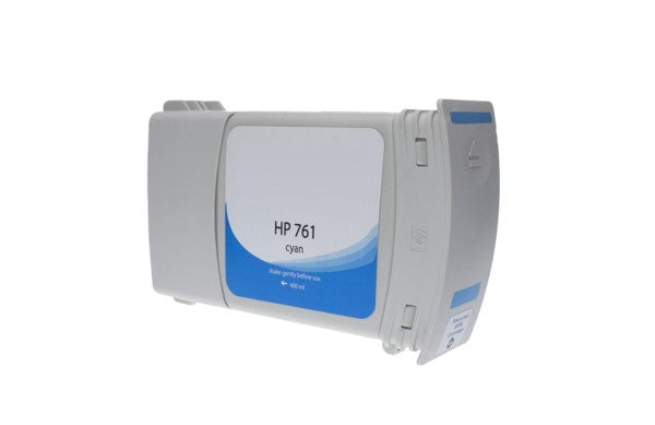Compatible for HP 761 CM994A InkJet Cartridge, 400 mL, Cyan