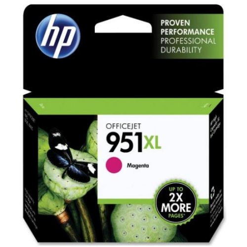 HP 951XL CN047AN OEM Ink Cartridge, 1500 pages, Magenta