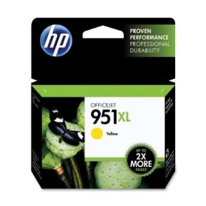 HP 951XL CN048AN OEM Ink Cartridge, 1500 pages, Yellow