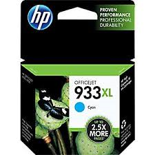 HP 933XL CN054AN OEM Ink Cartridge, 825 pages, Cyan