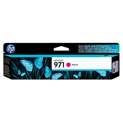 HP 971 CN623AM OEM Ink Cartridge, 2500 pages, Magenta