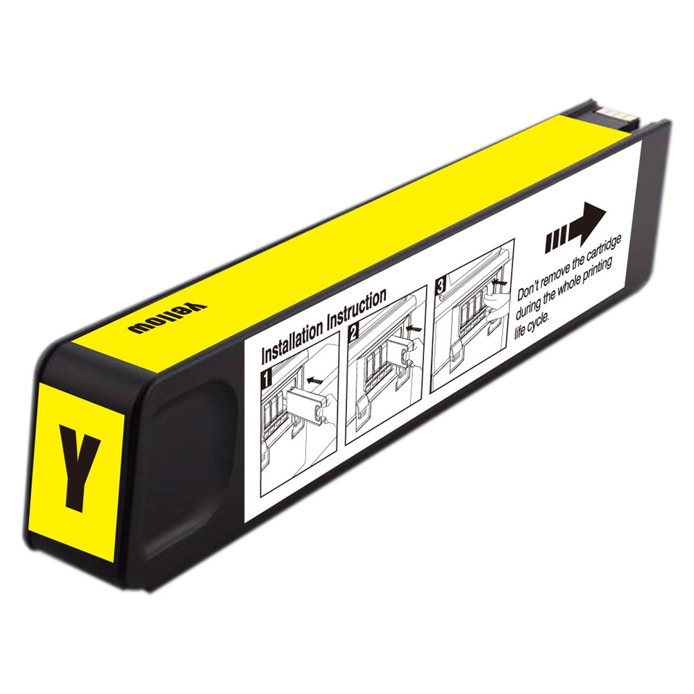 Compatible for HP 971XL CN628AM HY Ink Cartridge, 6600 pages, Yellow