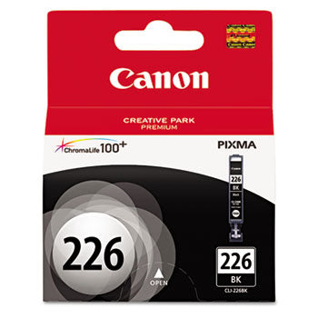 Canon 4546B001AA CLI-226 OEM Ink Cartridge, Black