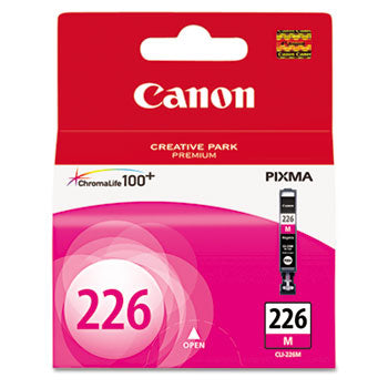 Canon 4548B001AA CLI-226 OEM Ink Cartridge, Magenta