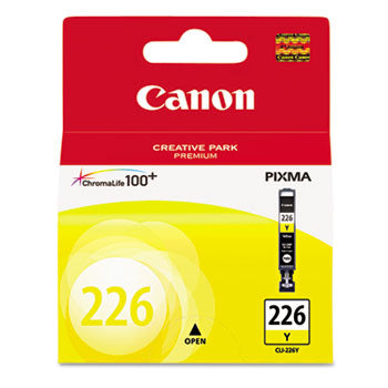 Canon 4549B001AA CLI-226 OEM Ink Cartridge, Yellow