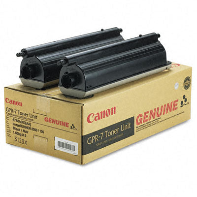 Canon 6748A003AA ( GPR 7 ) OEM Toner Cartridge, 36600 pages, Box of 2, Black