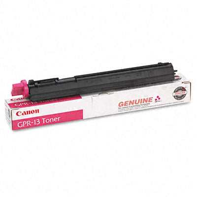 Canon 8642A003AA GPR-13 OEM Toner Cartridge, 8500 pages, Magenta