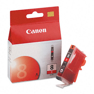Canon 0626B002 CLI-8 OEM Ink Tank, Red