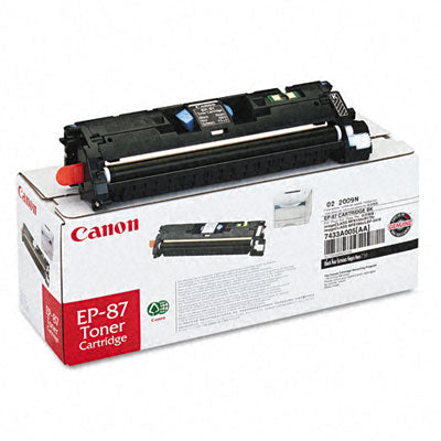 Canon 7433A005AA EP-87 OEM Toner Cartridge, 5K pages, Black