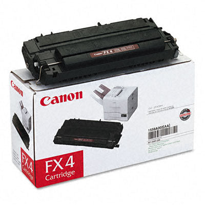 Canon 1558A002AA ( FX 4 ) OEM Toner Cartridge, 4K pages, Black