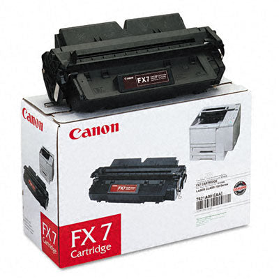 Canon 7621A001AA (FX 7) OEM Toner Cartridge, 4500 pages, Black