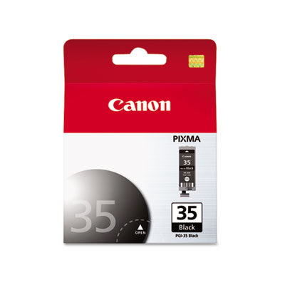Canon 1509B002 PGI-35 OEM Ink Cartridge, 200 pages, Black