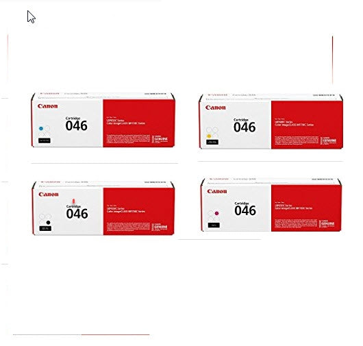 Canon CRG 046 OEM Toner Set, B/C/M/Y