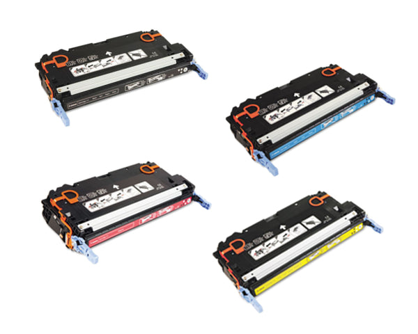 Canon 2578B001 CRG 117 OEM Toner Set, B/C/M/Y