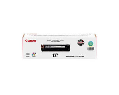Canon 6271B001AA CRG 131C OEM Toner Cartridge, 1500 pages, Cyan