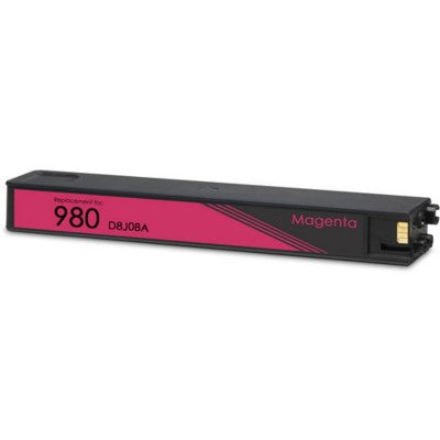 Compatible for HP 980 D8J08A Ink Cartridge, 6.6K Pages, Magenta