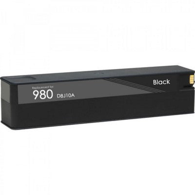 Compatible for HP 980 D8J10A Ink Cartridge, 10K Pages, Black