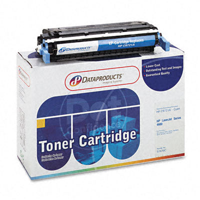Compatible for C9721A Toner Cartridge, 8K pages, Cyan