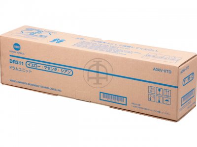 Konica Minolta A0XV0TD DR-311 OEM Drum Unit, 90K pages, Color