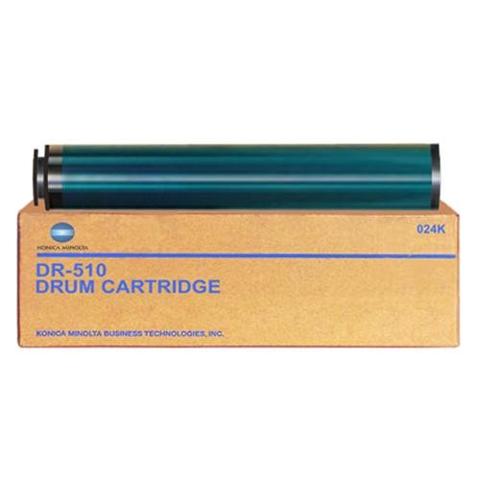 Konica Minolta 024K DR510 OEM Drum Unit, 250K Yield, Black