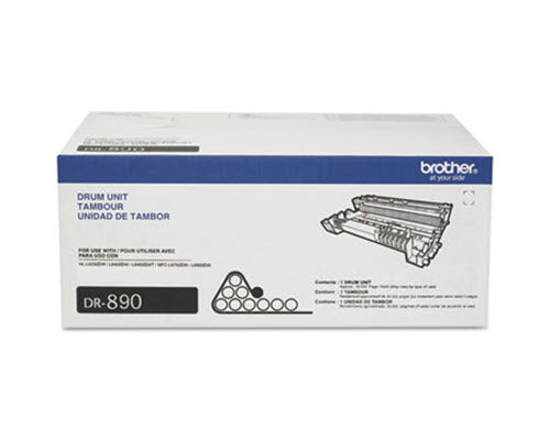 Brother DR-890 OEM Drum Unit, 50K pages, Black