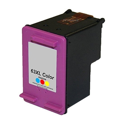 Compatible for HP 63XL F6U63AN Ink Cartridge, 330 pages, Tri-Color