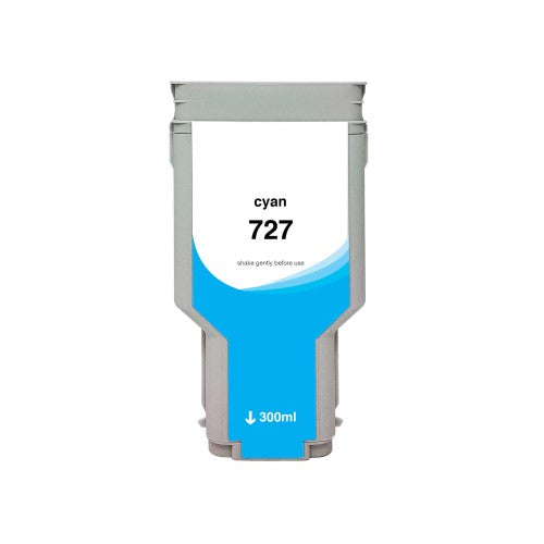 Compatible for HP 727XL F9J76A Ink Cartridge, 300 mL, Cyan