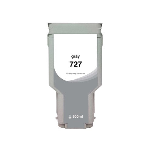 Compatible for HP 727XL F9J80A Ink Cartridge, 300 mL, Gray