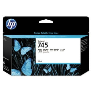 HP 745 F9J98A Inkjet Cartridge, 130ML Pages, Photo Black