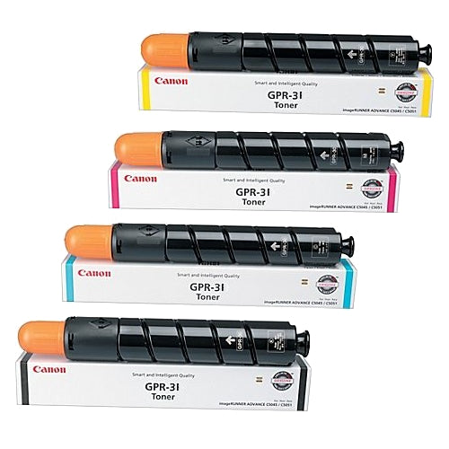 Canon GPR31 OEM Toner Set, B/C/M/Y