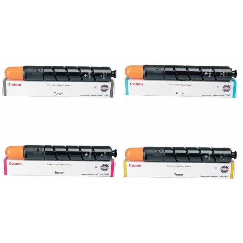 Canon 2791B003AA GPR32 OEM Toner Set, B/C/M/Y