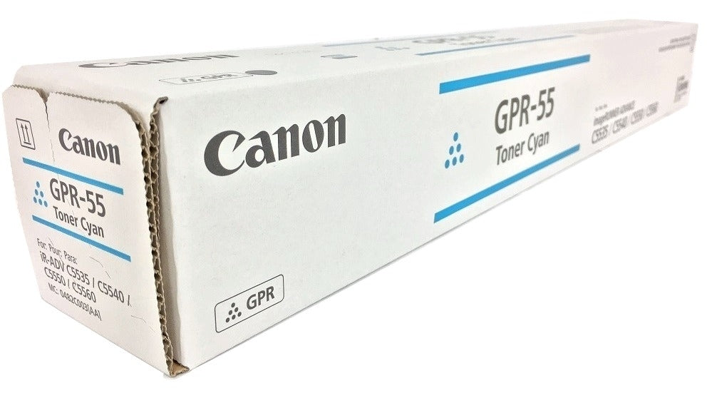 Canon 0482C003 GPR55 OEM Toner Cartridge, 60K pages, Cyan