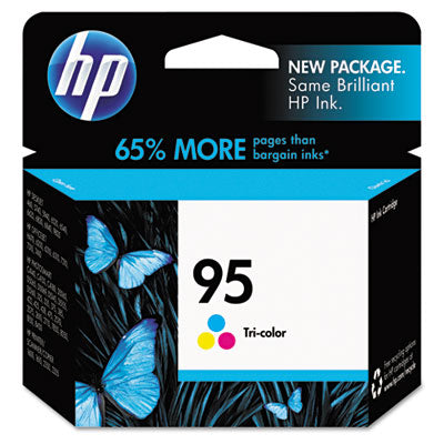 HP C8766WN 95 OEM Ink Cartridge, 330 pages, Tri-Color