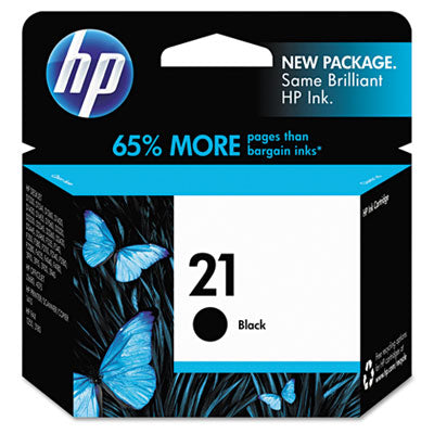 C9351AN HP 21 OEM Ink Cartridge, 190 pages, Black